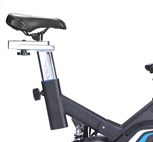 UK Fitness Indoor Cycling Exercise Bike Cardio Cycle Smooth Silent Magnetic Resistance Includes 3 Month Membership to Studio SWEAT onDemand Classes