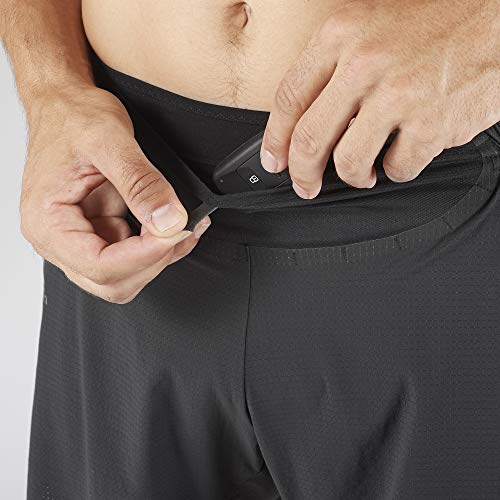 SALOMON Sense Shorts Men black Size L 2019 Running Shorts
