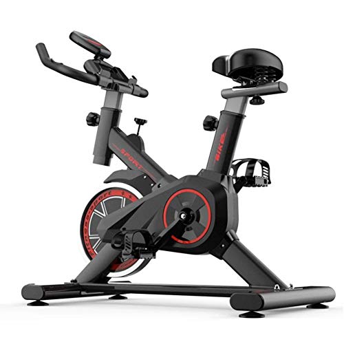 YourBooy Professional Indoor Cycling with Arm Support, 22KG Flywheel, Pulse Belt Compatible Speedbike,Ergometer Up To 100Kg,Black