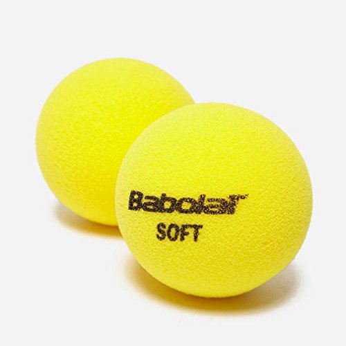 Babolat Unisex's Soft Foam X3 Ball, Yellow, One Size