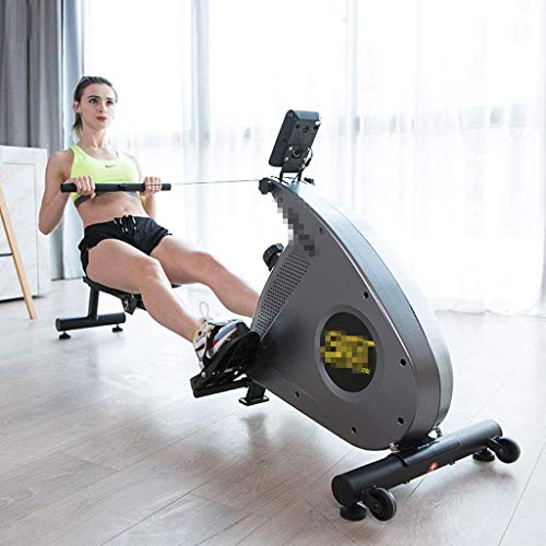 Rowing Machine Exercise Equipment Row Machines for Home Silent Folding Magnetic Rowing Machine Tension Resistance Exercise for Whole Body