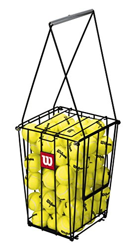 Wilson 75 TENNIS BALL BASKET, Black, One Size
