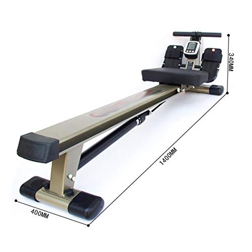 AMZOPDGS Rowing Machines, Rowing Machine,Foldable Magnetic Rowing Machine with 12 Resistance Settings and Transport Wheels,HD Dial Display and Adjustable Resistance