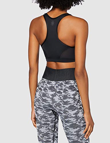 AURIQUE AZ1172 Sports Bra, Black (Black), 10