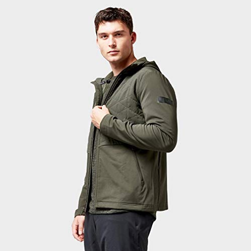 Under Armour Men's Coldgear Reactor Gametime Hybrid Jacket, Baroque Green / / Black (310), Large