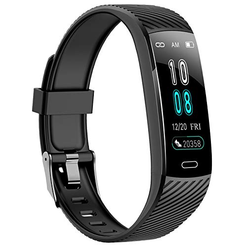 ASWEE Fitness Trackers - Activity Tracker Watch with Heart Rate Blood Pressure Sleep Monitor, Calorie Step Counter Waterproof Watch for kids Women Men Compatible iPhone and Android Smartphone