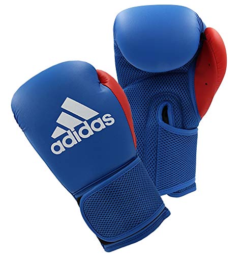 adidas Boxing Gloves and Focus Mitts Set Adult Men Women Kids Fitness Training Workout Gym Pads 10oz 6oz, Black
