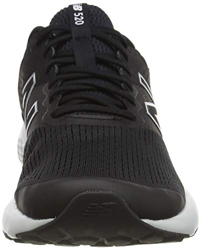New Balance Men's 520v7 Road Running Shoe, Black Lb7, 10 UK
