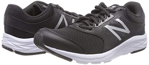 New Balance Women's 520 Running Shoes, Black Black White, 4 UK
