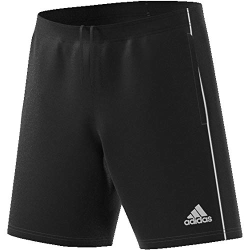 adidas Men's Core 18 Training Shorts, Black/White, Small