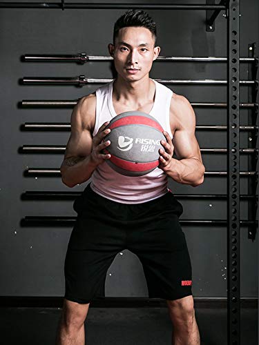 Medicine Ball AGYH Rubber, Home Gym Elastic Fitness Ball, 1KG/2KG/3KG/4KG/5KG/6KG/7KG/8KG/9KG/10KG (Size : 10kg/22lbs)