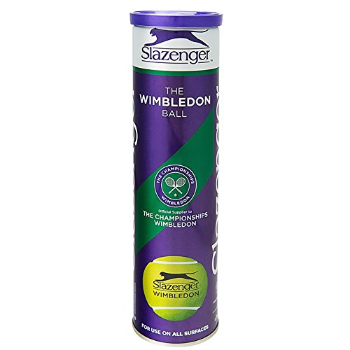 Slazenger Wimbledon Official Tennis Balls- 3 Tubes 12 Balls