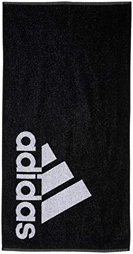 Adidas Unisex Adult S Towel - Black/White, 50 x 100 cm