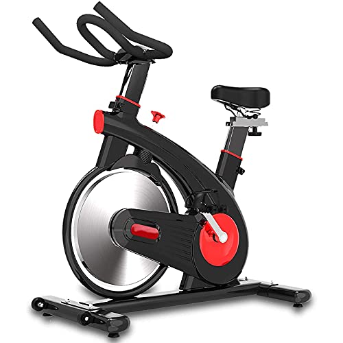 Spinning Bicycle, Home Exercise Bike, Small Indoor Weight Loss Bike, Silent Exercise And Fitness Equipment Spin Bike Exercise Cycle For Home Gym With 15kg Spinning Flywheel - Heavy Duty Indo