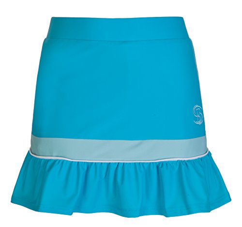 Girls and Women Blue Tennis Skorts/Skirt Netball, Fitness, Hockey Sportswear (14-15 years)