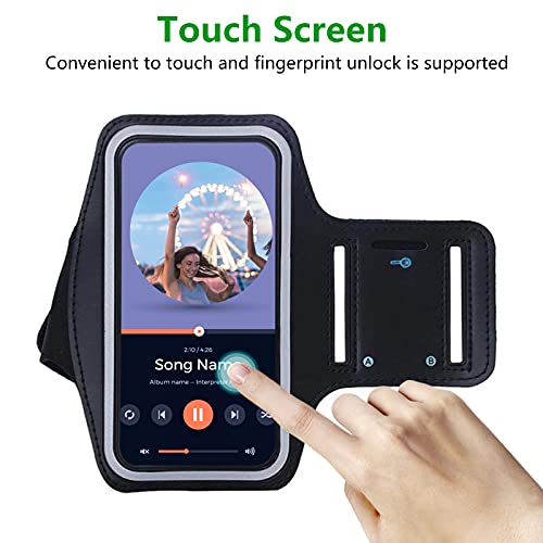 LQRLY Running Armband for iPhone 12/12 Pro/11/11 Pro/XS/XS Max/XR/X/Galaxy S21/S20/S10/S9/Huawei P40/P30 Up to 6.5