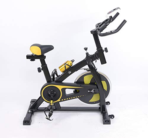 Next day delivery Heavy Duty Flywheel Aerobic Studio Training Sports Bike Exercise Bike Fitness Cycling Home Fitness Gym LED Monitor (FREE WATER BOTTLE INCLUDED - Gym Store