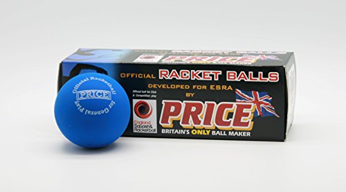 Price's Blue Racket balls(1 box of 3 balls)