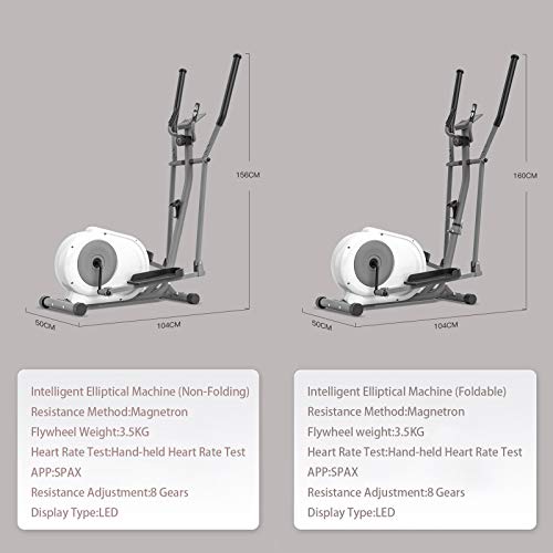 DEALRITE Elliptical Machine, Three-in-one Elliptical Machine, Silent Elliptical Machine,mini Elliptical Machine, Cross Trainer With Lcd Screen