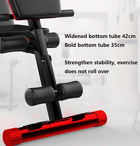 Wind Greeting Adjustable Weight Bench Sit Up Bench Multi-purposed Incline/Decline Fitness Bench Fitness Training Exercise GYM