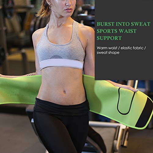 Back Waist Support Sweat Muscle Exercise Fitness Yoga Waist Training Belt Safety Adjustable Weightlifting Waist Belt