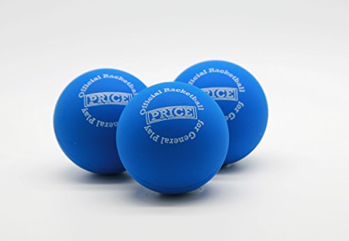 Price's Blue Racket balls(1 box of 3 balls)