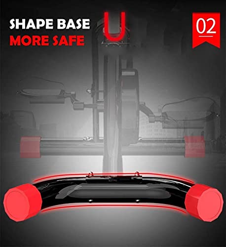 Spin Bike Exercise Bike Indoor Ultra Silent Belt Drive Cardio Workout Machine Upright Bike Home Gym 330 Lbs Max Weight
