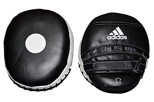 adidas Unisex's Ultimate Classic Air Focus Mitts Pro Boxing Gym Training Pads, Black, 10" - Gym Store | Gym Equipment | Home Gym Equipment | Gym Clothing