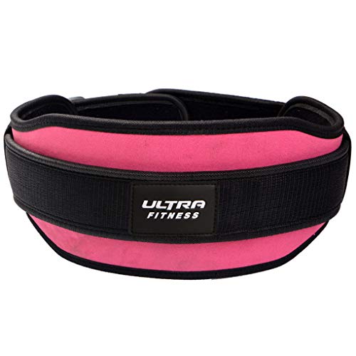 Ladies Weight Lifting Belt Gym 5.5'' Wide Back Lumber Support Fitness women (M 31