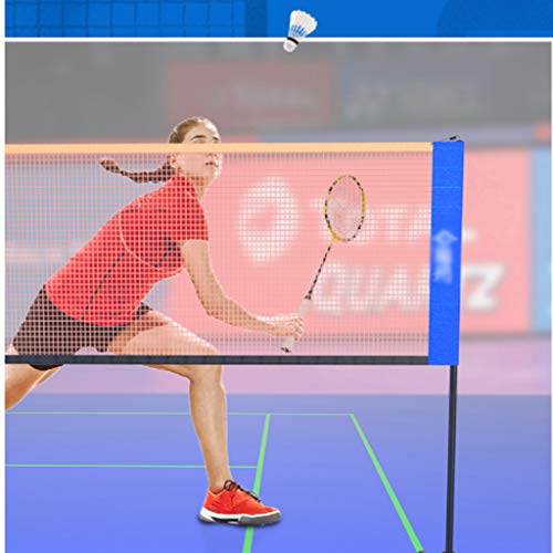 Adjustable Tennis Net Set, Portable Foldable Badminton Volleyball Pickleball Net, Teens Outdoor Sport Training Net with Stand And Carry Bag,3m
