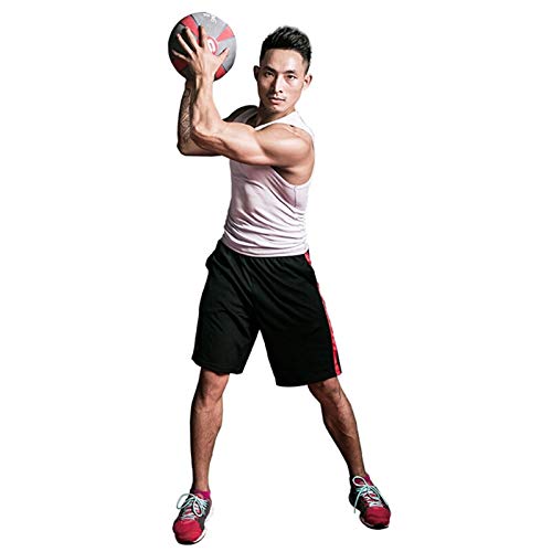 Medicine Ball AGYH Rubber, Home Gym Elastic Fitness Ball, 1KG/2KG/3KG/4KG/5KG/6KG/7KG/8KG/9KG/10KG (Size : 10kg/22lbs)