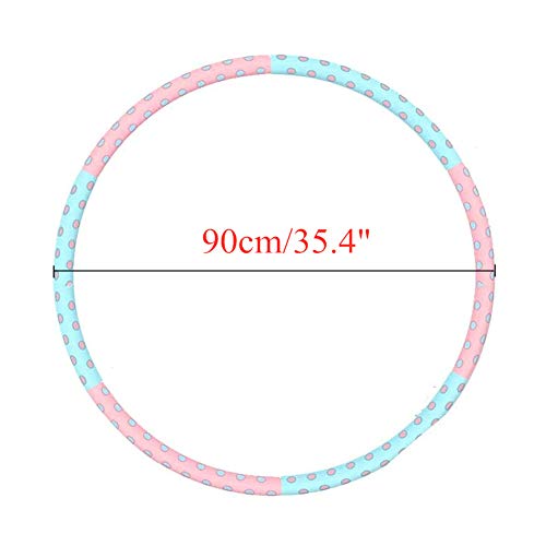 Cheaonglove Hula-Hoops Fitness Hula-Hoops Fitness Hula-Hoop Adult Weighted Hula-Hoop Adult Gifts Weighted Hula-Hoops Weighted Hula-Hoop For Adults Fitness Hoop