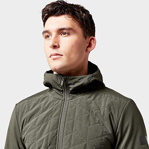 Under Armour Men's Coldgear Reactor Gametime Hybrid Jacket, Baroque Green / / Black (310), Large