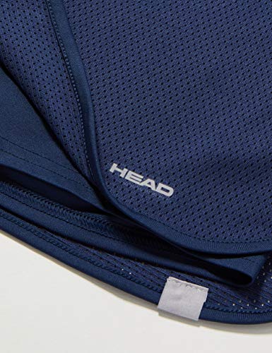 HEAD Girls' Smash Skort, Dark Blue, Extra Small