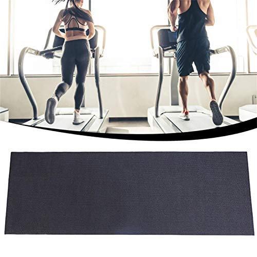 Shock Resistant Exercise Bike/Trainer Floor Protector Mat, Fitness Rubber Impact Mat For Treadmills And Other Gym Equipment Treadmill Mat Gym Floor Mat, Gym Flooring Fitness Equipment Mats