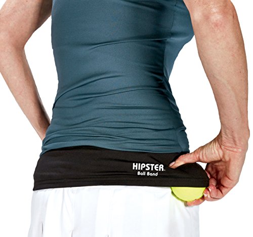 Tourna Unisex's Hipster Ball Band, Black, M