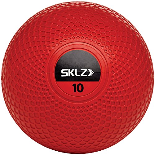 Sklz Unisex's Performance Medicine Ball-Red, 10 lb