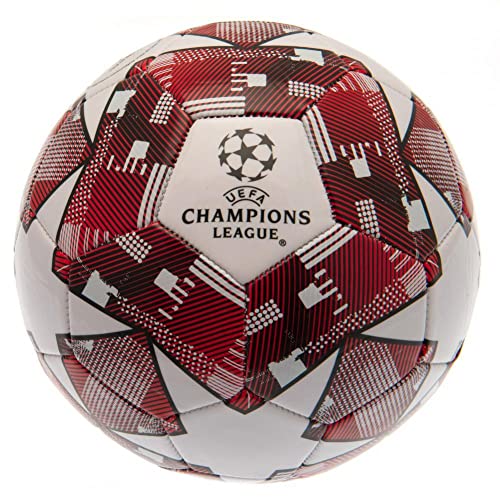 UEFA Unisex Cl07693 Team Merchandise Champions League Football, White, One Size UK
