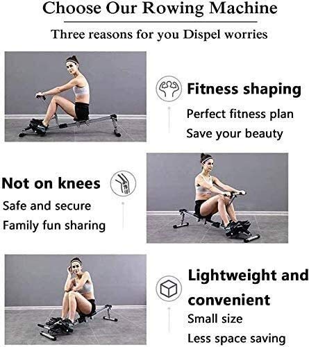 Rowing Machines, Rowing Machine,Multifunctional Silent Hydraulic Rowing Machine,Indoor Slimming Rowing Machine,Fitness Equipment,LCD Display
