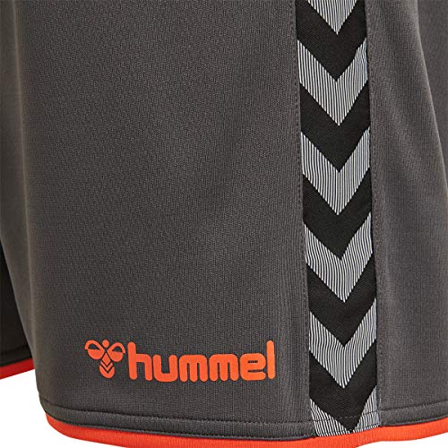 hummel Men's Shorts Hmlauthentic Poly Shorts, Mens, Shorts, 204924-1525-XL, Asphalt, XL