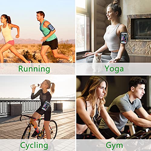 LQRLY Running Armband for iPhone 12/12 Pro/11/11 Pro/XS/XS Max/XR/X/Galaxy S21/S20/S10/S9/Huawei P40/P30 Up to 6.5