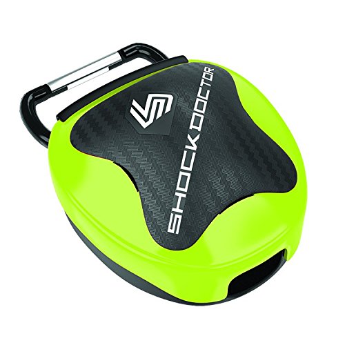 Shock Doctor Unisex's Case Mouthguard, Green, One Size