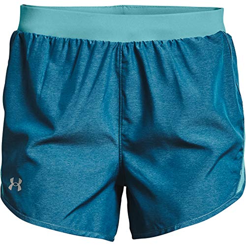 Under Armour Fly by 2.0 Running Shorts, Cosmos Full Heather (476)/Reflective, Small