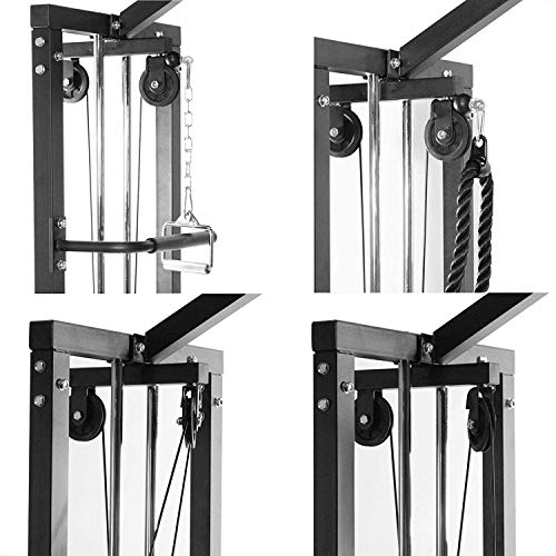 RIP X 180kg Cable Crossover Machine With Pull Up Bar and Improved Top and Bottom Swivel Pulley Design