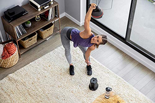 Bowflex Unisex's SelectTech Adjustable Kettlebell, Black/Red, one-size