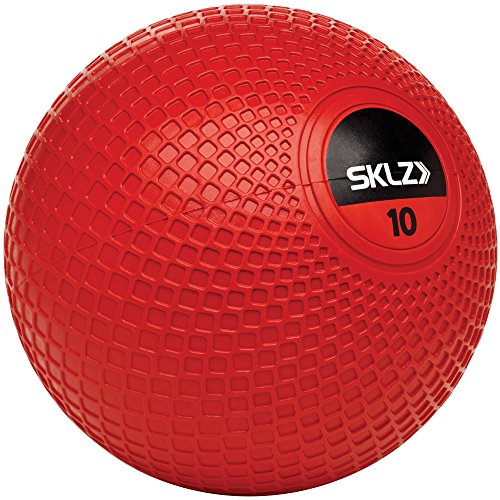 Sklz Unisex's Performance Medicine Ball-Red, 10 lb
