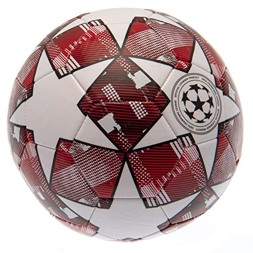 UEFA Unisex Cl07693 Team Merchandise Champions League Football, White, One Size UK