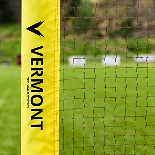 Vermont Portable Football Tennis Net | Complete Head Tennis Net In 3 Sizes (10ft, 20ft, 30ft) With Carry Bag (10ft)
