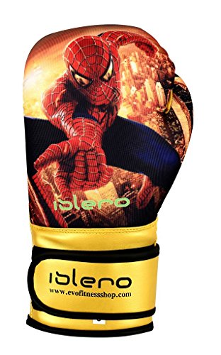 ISLERO Kids Boxing Gloves MMA GEL Punch Bag Muay Thai Martial art Training 4oz 6Oz 8Oz (4 Oz)