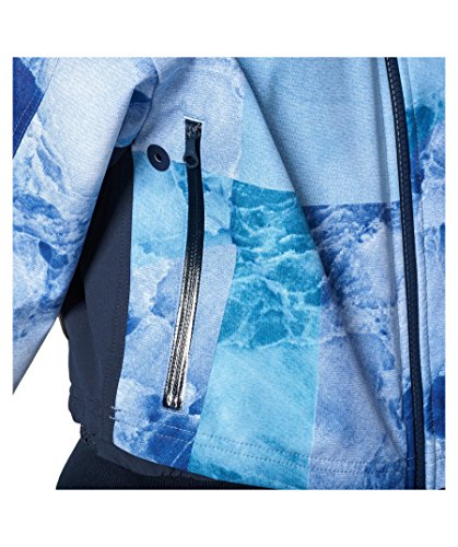 adidas Women's Run Trail Jacket, Blue, Small